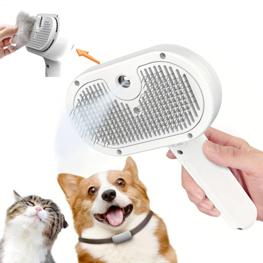 Pet Grooming Spray & Massage Comb